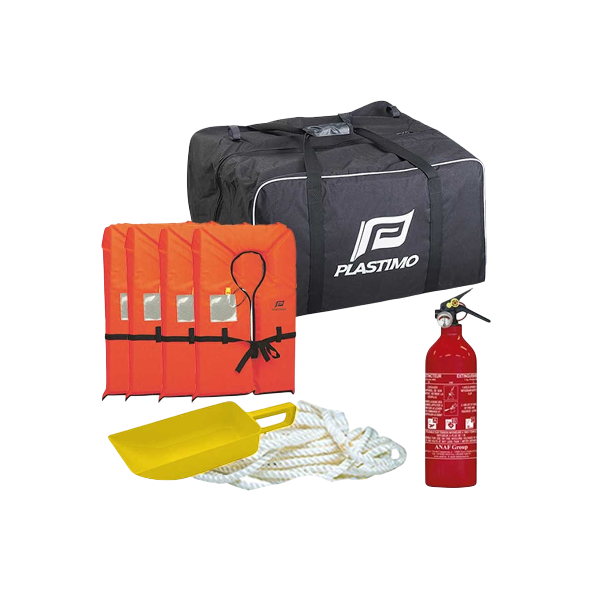 Sac d'armement basique 4 personnes moins de 2 MN 64878 Plastimo