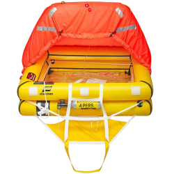 Radeau de survie hauturier Transocéan avec armement allégé -24H Type Mini 6.50 61594 Plastimo