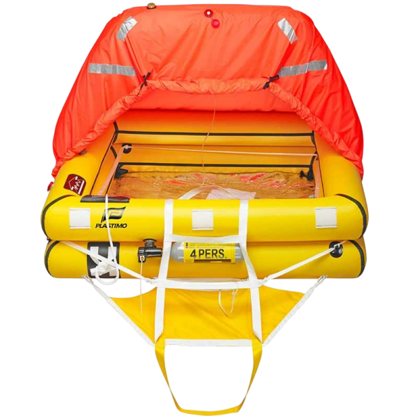 Radeau de survie hauturier Transocéan avec armement allégé -24H Type Mini 6.50 61594 Plastimo - N°7 - comptoirnautique.com