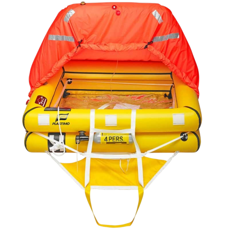 Radeau de survie hauturier Transocéan avec armement allégé -24H Type Mini 6.50 61594 Plastimo