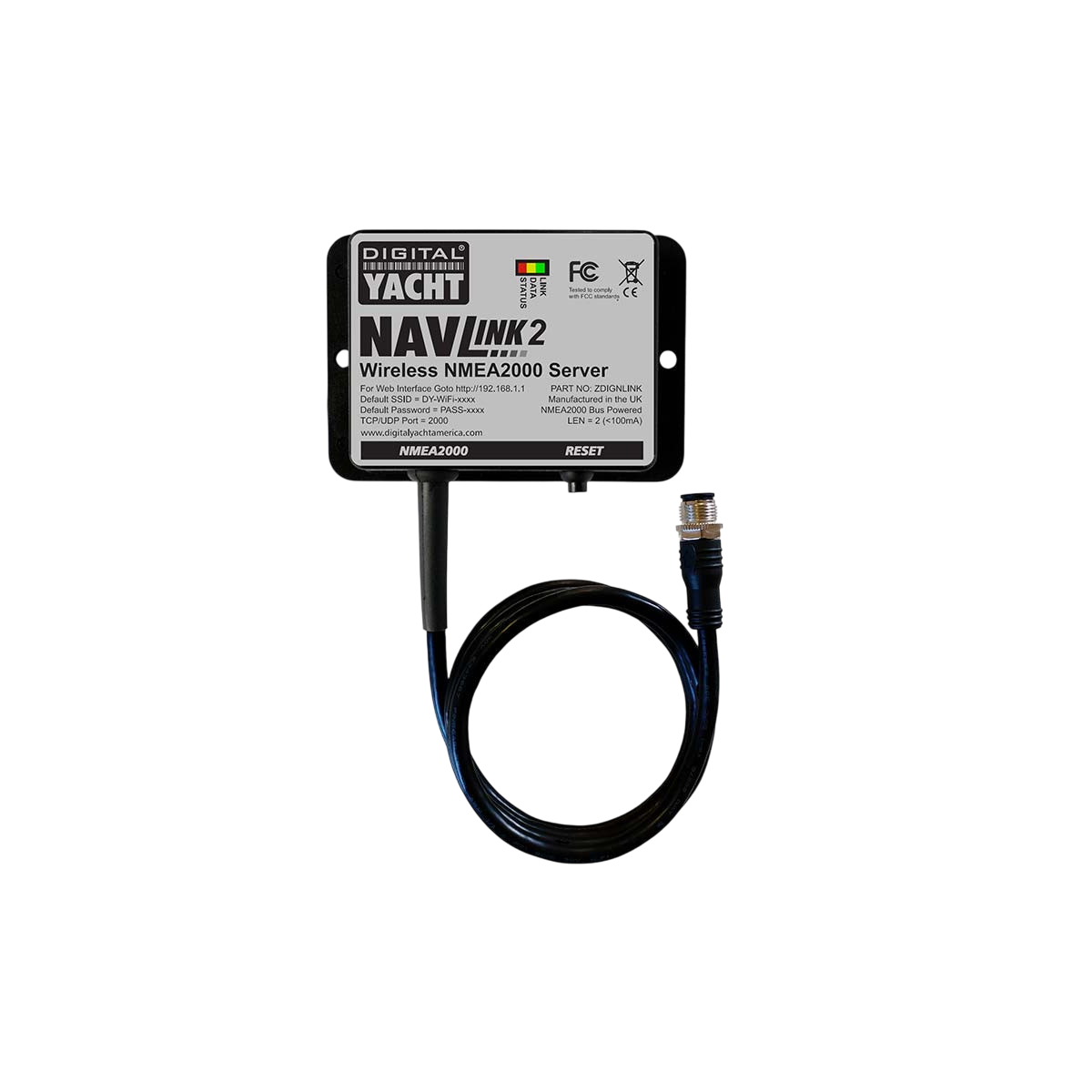 Serveur NavLink2 NMEA2000 WIFI ZDIGNLINK Digital Yacht