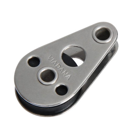 Poulie renvoi simple inox montage horizontal 25x5 OSC-55.511.75 Vadana
