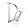 Soporte universal de acero inoxidable e-pulido