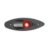 Luce di navigazione a babordo in ABS nero per montaggio a incasso - N°1 - comptoirnautique.com