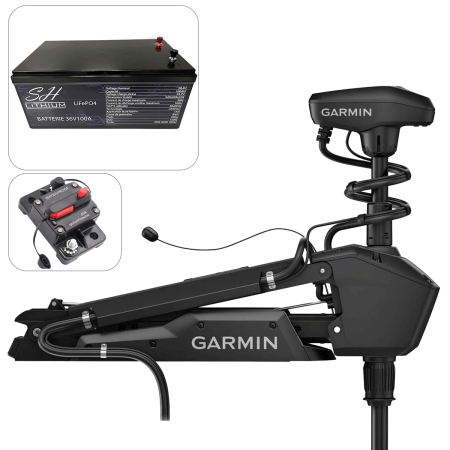 Pack moteur avant Garmin Force Pro 100 Lbs - 50" + Batterie 36V SH-Lithium