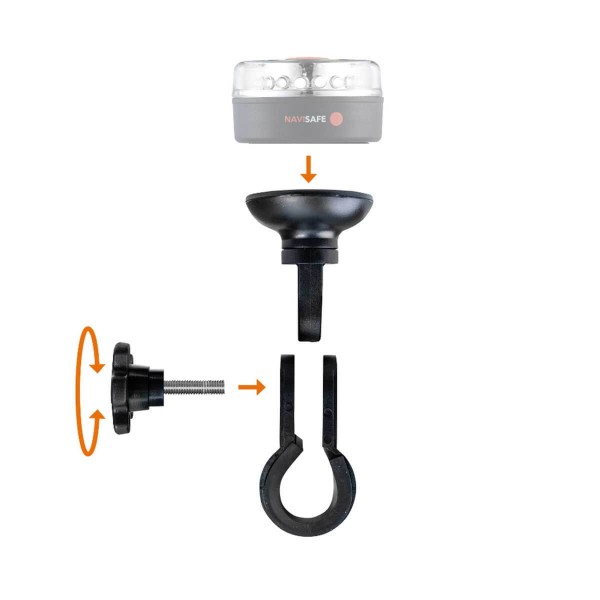 Halterung Navisafe für Rohr - N°4 - comptoirnautique.com