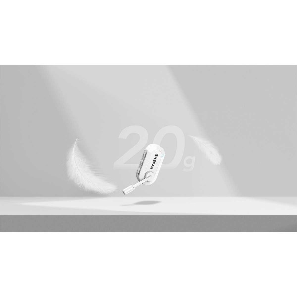 Casque de communication Bikom 20 blanc poids plume - N°11 - comptoirnautique.com