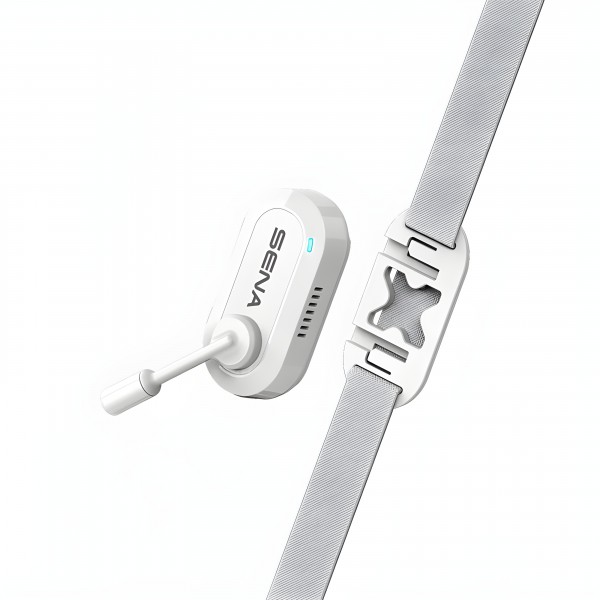 Casque de communication Bikom 20 blanc attache casque - N°8 - comptoirnautique.com