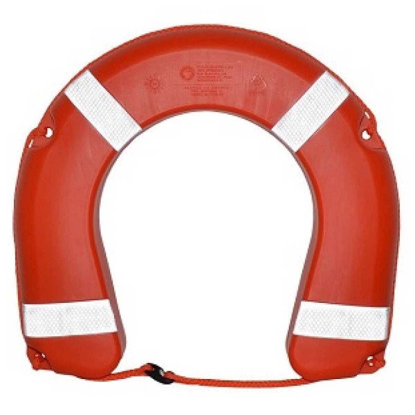 Boa in ferro-a-cavallo in polietilene arancione - N°1 - comptoirnautique.com