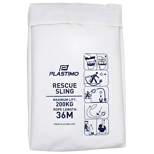Harnais de sauvetage Rescue Sling blanc face - N°2 - comptoirnautique.com