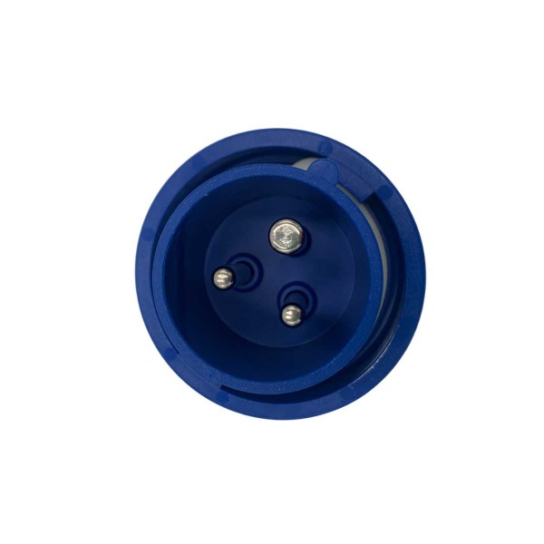 Fiche de courant standard tripolaire mâle IP67 16A - N°5 - comptoirnautique.com