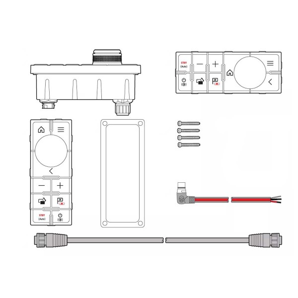 Teclado a distancia RMK-10 (vertical y horizontal) - N°5 - comptoirnautique.com