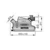 Waterlock LP50 gomito di ingresso girevole - ø50 mm - N°2 - comptoirnautique.com