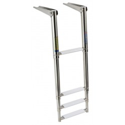 Wide telescopic ladder...