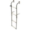 Scala pieghevole standard a 5 gradini in AISI316 - N°1 - comptoirnautique.com