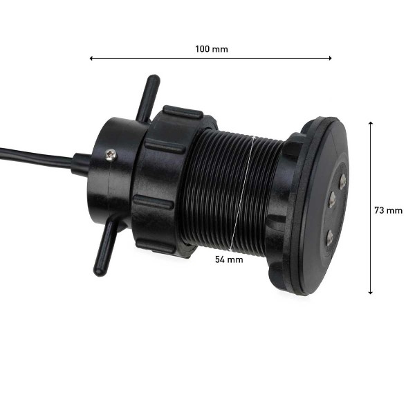 dimensions Loch Speedo Éléctromagnétique - N°4 - comptoirnautique.com