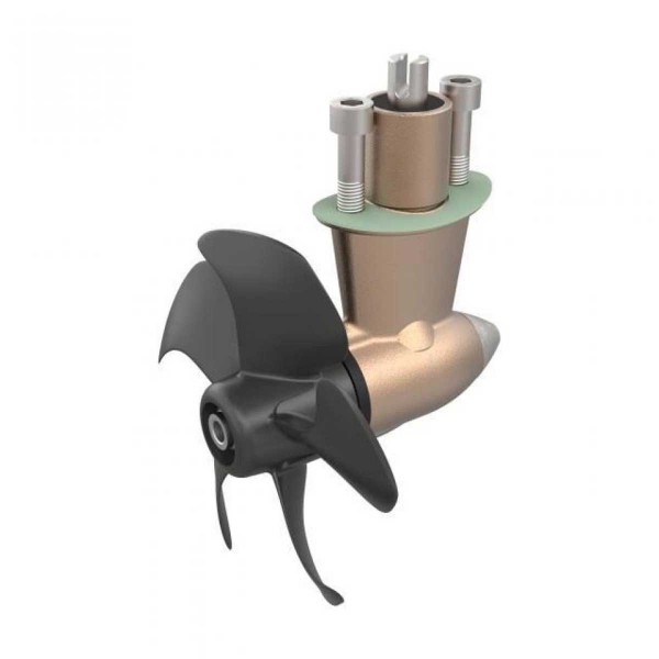 Embase complète pour propulseur SE50 avec tunnel Ø 140 mm - N°1 - comptoirnautique.com