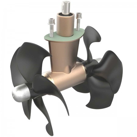 Embase complète pour propulseur SE170/SE210 avec tunnel Ø 250 mm