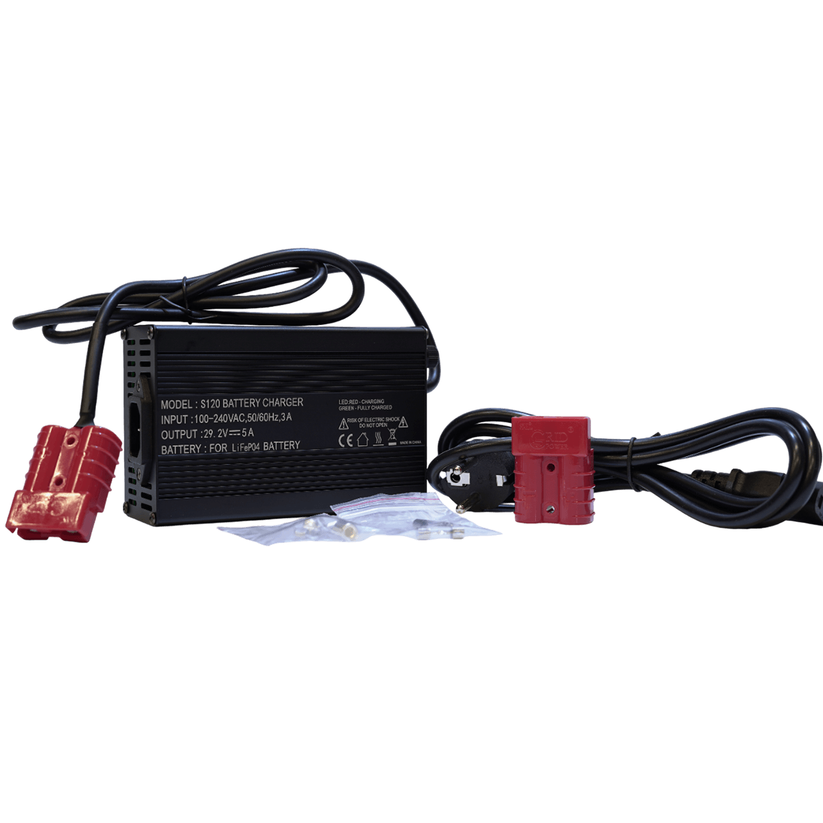 Chargeur de batterie Lithium Brushless 24V - 5A - SH Lithium