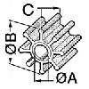ST149 pump impeller - N°2 - comptoirnautique.com
