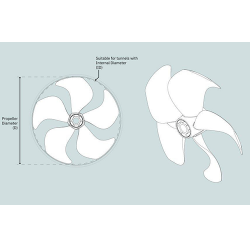 RG P/SE170-210-SH240 propeller