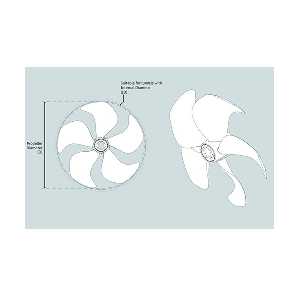 RG P/SE170-210-SH240 propeller - N°2 - comptoirnautique.com