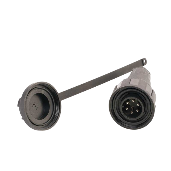 6-pin male cockpit pilot socket - N°6 - comptoirnautique.com