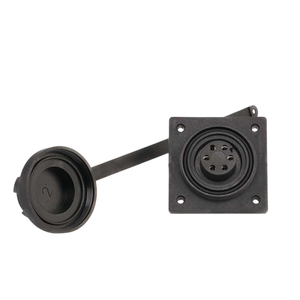 6-pin female cockpit pilot socket - N°6 - comptoirnautique.com