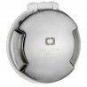 Prise acier blanc 3P Cruiser 16 A 230 V