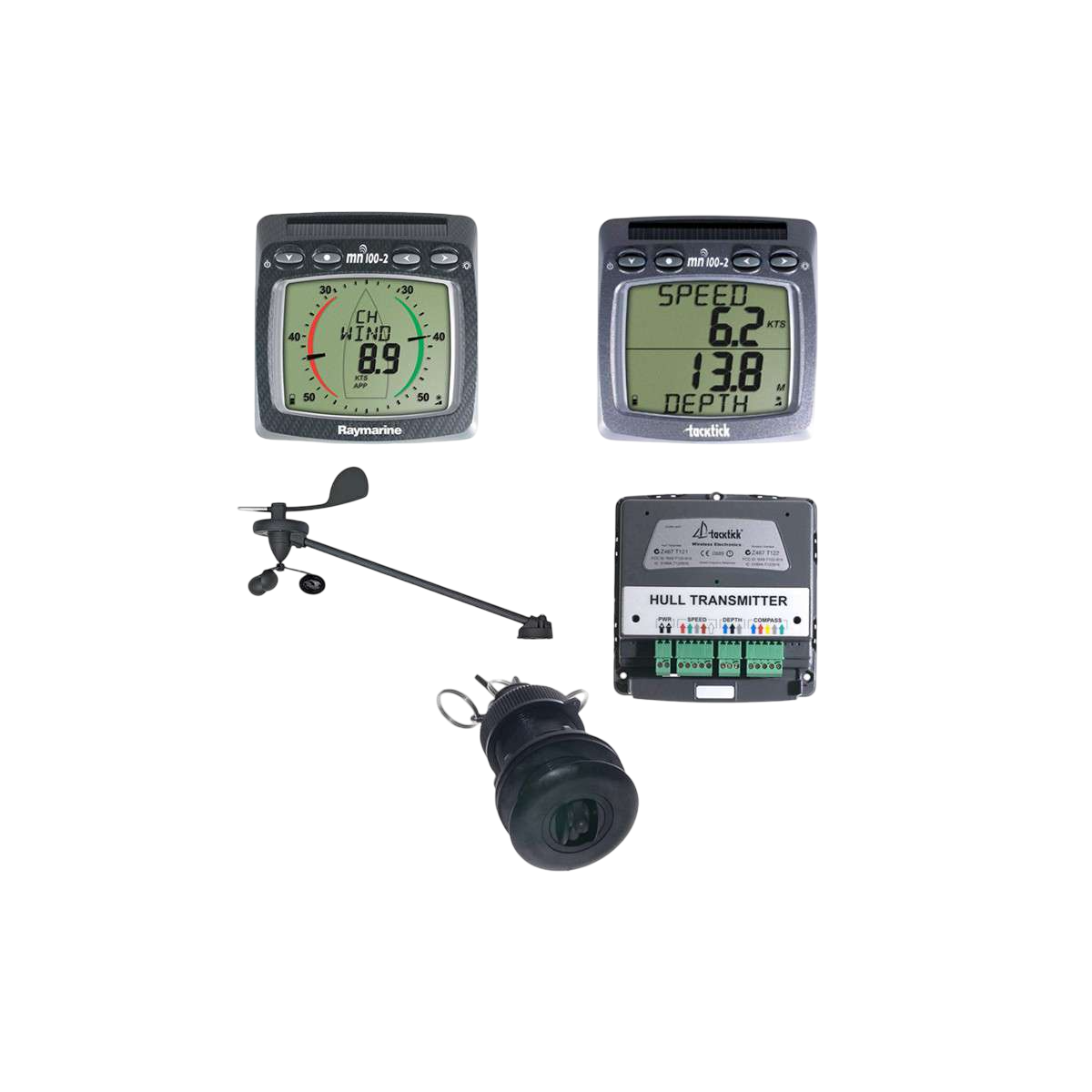 Pack Speedo Sondeur Vent T108 T108-868 Tacktick