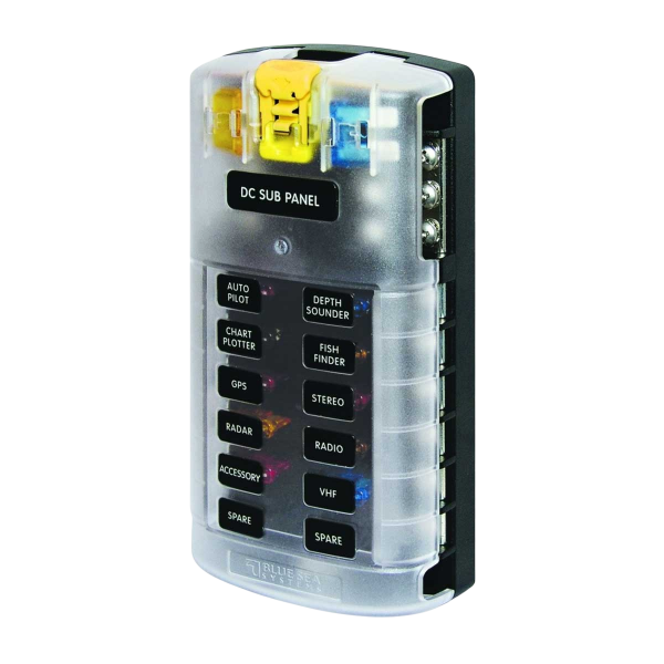 Blue Sea Systems Fuse Block ST-Blade 12 Circuits without packaging - N°2 - comptoirnautique.com