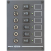 Electrical panel with 6 circuit breakers + 6 LED indicators - N°1 - comptoirnautique.com