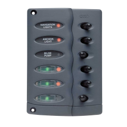 Quadro elétrico de 6 canais...