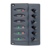 Quadro elétrico de 6 canais IP56