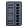 Cuadro eléctrico con 8 disyuntores CC Classic - vertical