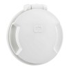 Prise 3P Cruiser 32 A 230 V avec couvercle nylon blanc - N°2 - comptoirnautique.com