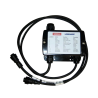 Caixa de junção de sensores Airmar Chirp 1kw duplo XSonic