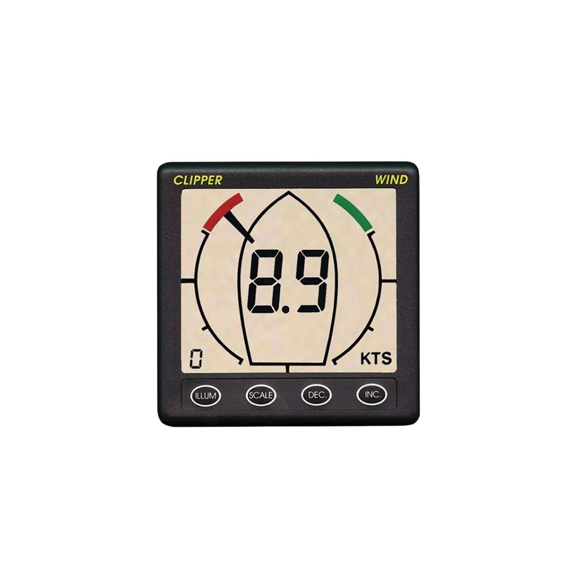 CLIPPER Girouette Anémomètre Tactical Wind NAS-NGCLIPWINDP Nasa