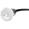 Höflichkeitslicht LED weiß Körper Aluminium lackiert weiß poliert - N°1 - comptoirnautique.com