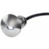 Lumière courtoisie LED blanc corps acier inoxydable poli miroir 