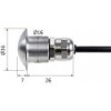 Lumière courtoisie LED blanc corps acier inoxydable poli miroir  - N°2 - comptoirnautique.com