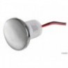 White recessed LED courtesy light ROUND èlighting low/high