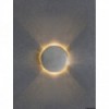 Luz de cortesía LED REDONDA blanca empotrada con iluminación baja/alta - N°2 - comptoirnautique.com