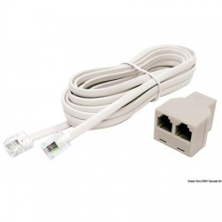 2-Port-Kabel, 4,5 m