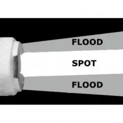 Foco Artemis de acero...