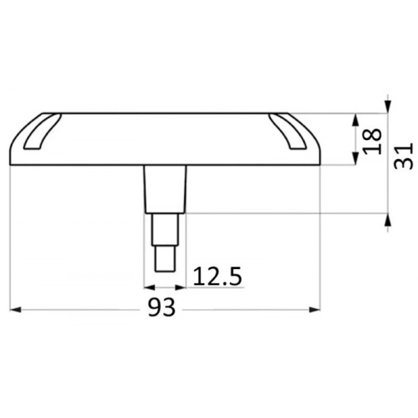Scheinwerfer unter-marine mit weiß+blauen LEDs 12/24 V - N°2 - comptoirnautique.com