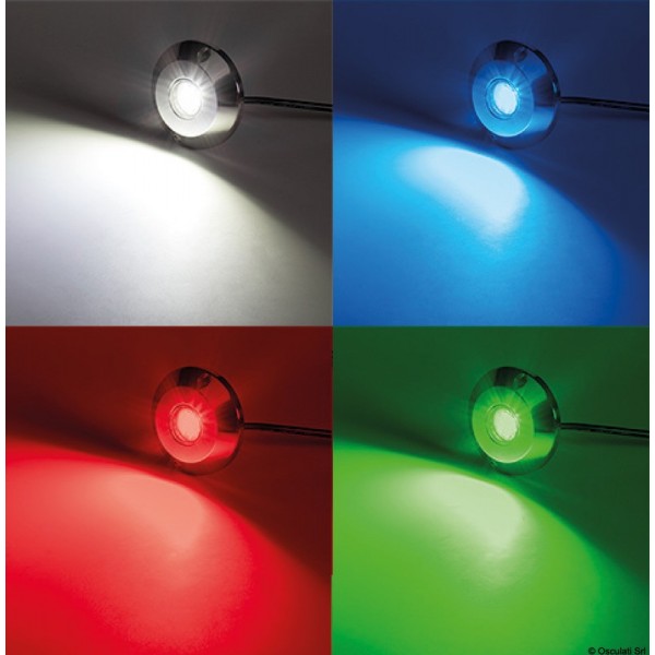 Foco LED RGBW 60 W bajo-marine  - N°1 - comptoirnautique.com