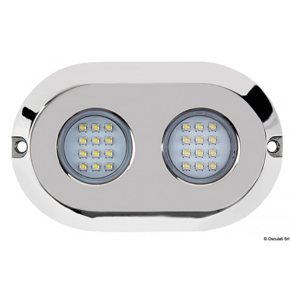 Proyector LED blanco de 120 W bajo-marine  - N°1 - comptoirnautique.com