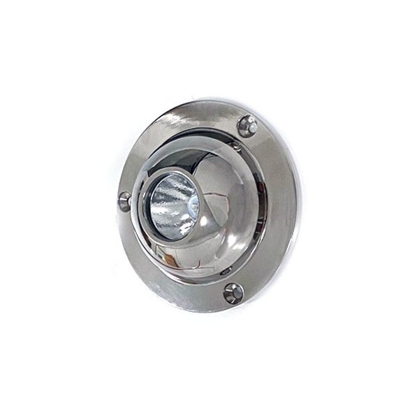 White EYE LED spotlight 12/24 V under-marine - N°2 - comptoirnautique.com