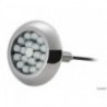 Under-18 LED white marine spotlight with screw 